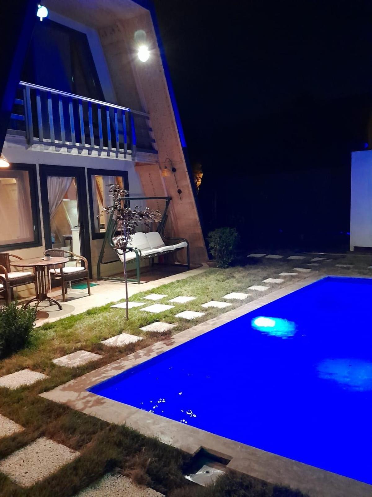 Happyhouse Bungalov Three-Room, Sw Pool With Lake View, Sapanca B1 Екстер'єр фото